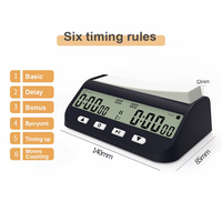 Horloge d'échecs minuterie d'échecs numérique compteur d'échecs international professionnel pour le jeu