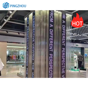 Rechthoekig Roestvrijstalen <span class=keywords><strong>Led</strong></span>-<span class=keywords><strong>Display</strong></span> Voor Elektronisch Winkelcentrum Creatieve Bezelloze Schermscrollende Tekstfunctie - Product Image 3