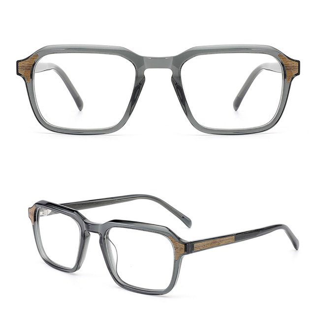 Simple High Quality Acetate Optical Frames Classic Retro Style Understated Luxury Flatters Face Shape Acetate Optical Frames