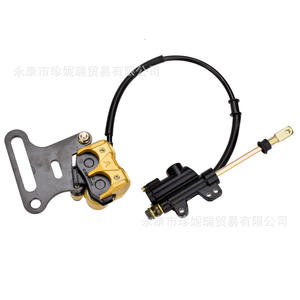 Apollo Rear Hydraulic Disc <b>Brake</b> Master <b>Cylinder</b> Caliper Assembly For Off-Road Motorcycles 70-200Cc Aluminum Alloy Lower Pump - Product Image 4