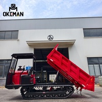 OKEMAN Neuer Diesel Euro 5 5-Tonnen-Kettentransporter für Landwirtschaft und Baugewerbe mit Linkslenkung