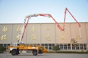Fabricant Hb37V chine petit Mobile 37m <span class=keywords><strong>camion</strong></span> monté <span class=keywords><strong>pompe</strong></span> à flèche en béton <span class=keywords><strong>prix</strong></span> à vendre - Product Image 3