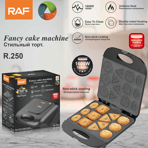 Macchina elettrica per torte Sandwich macchina colazione pane tostapane piatti antiaderenti facile da pulire - Product Image 6