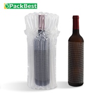 Sac de protection gonflable personnalisé pour bouteille de vin avec chambre à air