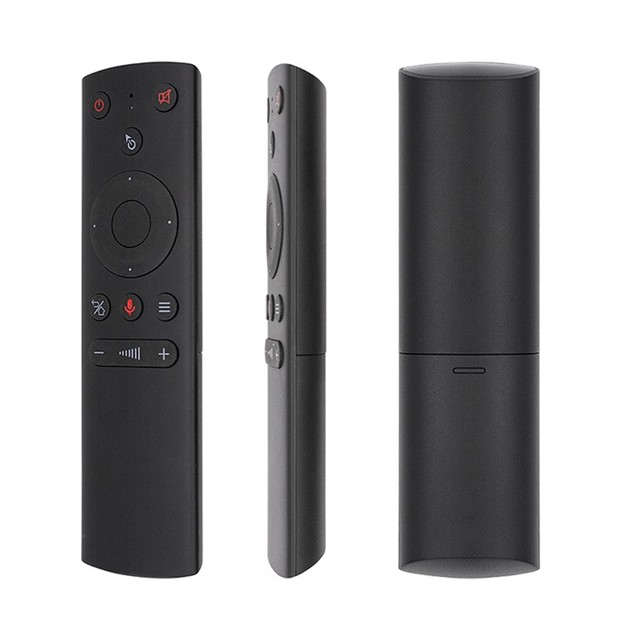 Mini Simple Voice Air Mouse Remote Control with IR Learning Function widely used for Smart TV / TV Box