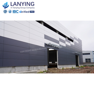Magazzino prefabbricato in acciaio moderno magazzino prefabbricato personalizzato per la vendita - Product Image 3