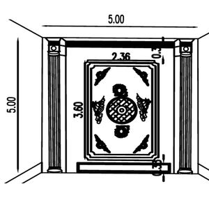 Компания-контракт на строительство Springletile, натуральная резная кварцевая доска ручной работы, Мраморная интерьерная декоративная для облицовки стен - Product Image 6