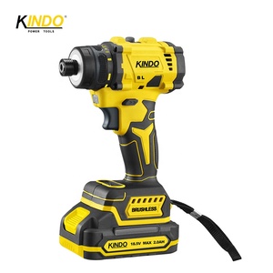 Atornillador <span class=keywords><strong>de</strong></span> Impacto Inalámbrico Eléctrico <span class=keywords><strong>de</strong></span> Buena Calidad Industrial <span class=keywords><strong>de</strong></span> 18 V con Mandril <span class=keywords><strong>de</strong></span> 6,35 mm (1/4 Pulgadas) y Motor sin Escobillas con Torque Ajustable - Product Image 1