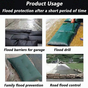 Bolsas de Lona Activadas por Agua JIJID, Despliegue Rápido, Sin Sacos de Arena, Control de Inundaciones, <span class=keywords><strong>Bolsa</strong></span> de Expansión Absorbente de Agua - Product Image 5