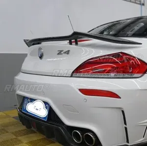ชุดแต่งปีกหลังคาร์บอนไฟเบอร์แท้ สำหรับรถ BMW Z4 E89 รุ่นเปิดประทุนและคูเป้ ปี 2009-2017 สปอยเลอร์หลังฝากระโปรงท้าย อุปกรณ์ตกแต่งรถยนต์ - Product Image 5