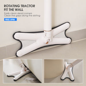 Prodotti per la pulizia della casa a mano libera 360 rotante tipo <span class=keywords><strong>X</strong></span> mocio per la pulizia del pavimento in microfibra - Product Image 4