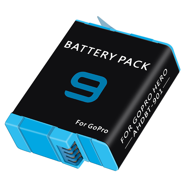 Full Capacity Rechargeable Li-ion Battery for Go Pro Hero 9 10 11 12 13 Black Camera