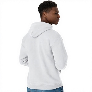 Sudaderas con capucha de invierno para hombre, 100% algodón, corte regular, personalizadas, de forro polar grueso, con bolsillo simple. - Product Image 2