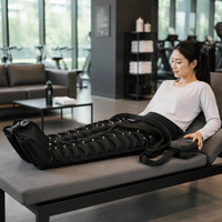 Appareil de massage par compression des jambes portable VU, machine de pressothérapie à 12 chambres, pantalon de drainage lymphatique pour la récupération du bas du corps