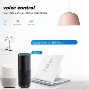 EU thông minh Dimmer chuyển đổi Wifi tương thích không dây Alexa Google nhà 110V/220V tuya cuộc sống thông minh cảm ứng Bảng điều chỉnh hỗ trợ đèn Vonfram - Product Image 2