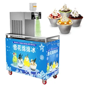 Factory Wholesale Snowflake Ice Shaving Powdered Machine Sale Price Snowflake Ice Making Machine Shaved Ice Appliance