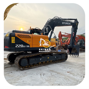รถขุดฮุนได R220-9 มือสอง 22 ตัน ของแท้จากเกาหลี ระบบไฮดรอลิก รถตีนตะขาบ ขาย HYUNDAI R220 R225 R215 เครื่องยนต์คัมมินส์ - Product Image 1