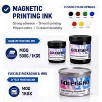 Tinta Magnética de Alta Seguridad para Impresión Serigráfica, Anti-Falsificación, Legible por Máquinas, para Etiquetas y Documentos de Seguridad, Venta al Por Mayor