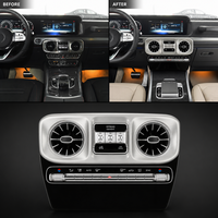 Panel Konsol Piano Black Mercedes-Benz G-Class W464 G500 G350 Baru 2018-2024 dengan 3 Tombol Pengunci Diferensial (Bolt-On)