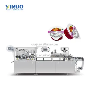 Automatic Liquid Thermoformable Plastic Blister Packing Machine Blister Sealing Machine For Card Oil Candy Paste Honey