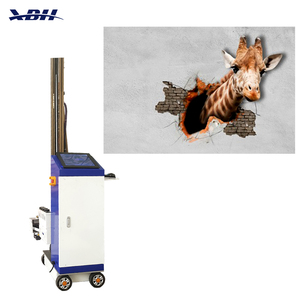 Máquina de Pintura de Paredes 3D de Secado Rápido, Impresora <span class=keywords><strong>Vertical</strong></span> para Paredes de <span class=keywords><strong>Cemento</strong></span>, Látex, Vidrio y Azulejos con Pintura de Tierra de Diatomeas - Product Image 2