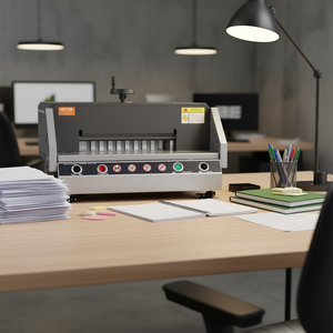 Cortadora de Papel Eléctrica Vevor de 13 Pulgadas, 40 mm de Grosor, Cortadora Industrial de Escritorio de Alta Resistencia para Oficina y Escuela - Product Image 2