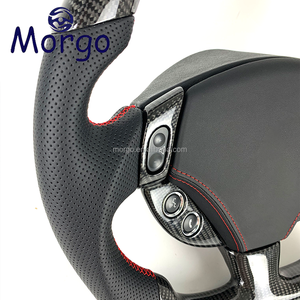 Accesorios para Autos <span class=keywords><strong>Maserati</strong></span> Grancabrio Granturismo <span class=keywords><strong>Gran</strong></span> Turismo <span class=keywords><strong>Gran</strong></span> Cabrio Quattroporte GT GC GTS Volante de Fibra de Carbono - Product Image 4