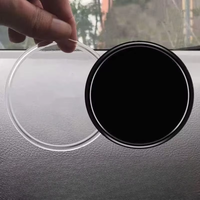 Wiederverwendbare Anti-Rutsch-Gelmatte für das Armaturenbrett, klebrige, rutschfeste Halterungsmatte zur Befestigung von Auto-Ornamenten, Innenraum-Konsolen-Aufbewahrungszubehör