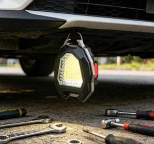 Portable USB Rechargeable COB <b>Work</b> <b>Light</b> with Clip Magnetic Base Dual <b>Light</b> Source Waterproof Inspection Lamp for Mechanic <b>Work</b> - Product Image 2