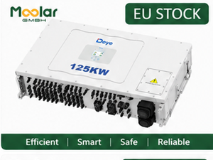 อินเวอร์เตอร์ Deye 125KW สามเฟส DC AC อินเวอร์เตอร์ไฮบริดพลังงานแสงอาทิตย์ สต็อก EU ประสิทธิภาพสูง ปลอดภัย เชื่อถือได้ สต็อก EU - Product Image 1