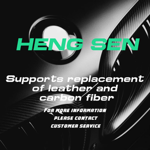 พวงมาลัย<span class=keywords><strong>หนัง</strong></span>คุณภาพสูงและคาร์บอนไฟเบอร์สำหรับรถจี๊ป แรงเลอร์ แกลดิเอเตอร์ JK JL TJ KJ - Product Image 6