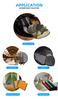 Moule de semelle de chaussure en caoutchouc personnalisé, durable, pour la fabrication de chaussures, fourni par l'usine
