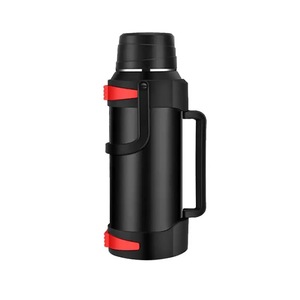 Termo de Acero Inoxidable de 2L, Extra Grande, Moderno, <span class=keywords><strong>para</strong></span> <span class=keywords><strong>Agua</strong></span> <span class=keywords><strong>Caliente</strong></span>, Ideal <span class=keywords><strong>para</strong></span> Vehículos y Obras de Construcción - Product Image 1