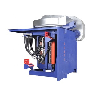Four de fusion à induction industriel 100-2000 kg pour métaux, 750 V, PLC, économie d'énergie, marque RXS, fabriqué en Chine - Product Image 1