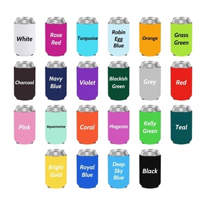 Faible MOQ/OEM, Manchons isothermes en mousse pour canettes et bouteilles de bière de 12 oz, personnalisables avec logo, pour sublimation - Product Image 1