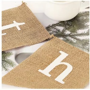 Guirnalda de Yute Rústica con Letras de Agradecimiento para Decoración de Bodas, Fiestas de Cumpleaños, Baby Showers y Despedidas de Soltera - Product Image 5