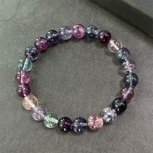 Bracelet en pierre naturelle avec perles de verre colorées, protection familiale, compatible FBA, livraison rapide - Product Image 3