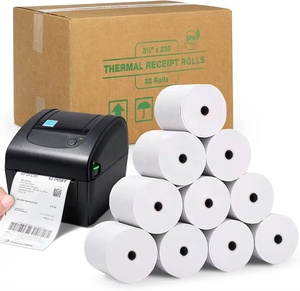 Rollos de Papel Térmico 80x80mm para Máquinas de Facturación POS y Terminales de Caja de <span class=keywords><strong>Supermercado</strong></span> - Product Image 4