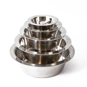 Conteneur de nourriture <span class=keywords><strong>pour</strong></span> chiot en acier inoxydable de qualité supérieure, moderne, luxueux et durable, <span class=keywords><strong>pour</strong></span> sevrage, argenté, à alimentation lente, solide - Product Image 5
