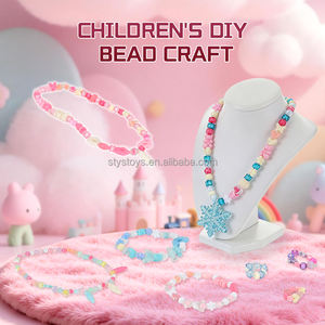 Kit de Fabricación de Pulseras de Cuentas Coloridas Hechas a Mano al por Mayor 2026, Cuentas Redondas para Hacer Collares, Cuentas para Niñas para Hacer Pulseras y Joyería - Product Image 3