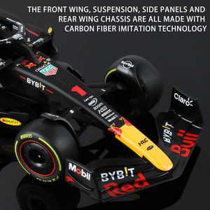 Réplica Estática de Lujo a <span class=keywords><strong>Escala</strong></span> <span class=keywords><strong>1</strong></span>:<span class=keywords><strong>18</strong></span> del Coche de Carreras <span class=keywords><strong>F1</strong></span> RB19 de Aleación, Modelo Fundido a Presión con Ruedas Libres para Coleccionistas - Product Image 3