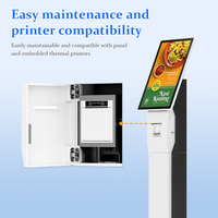 Kiosque de paiement en libre-service interactif, kiosque à écran tactile automatique Android/Windows, machine de commande automatique pour restaurant