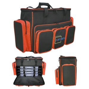 Sac de pêche à la carpe imperméable personnalisé en gros avec un grand espace de rangement pour l'équipement et des plateaux à appâts - Product Image 2