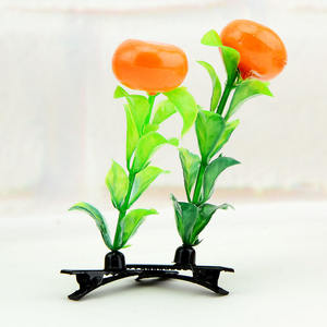 الجملة تنتشر قطعة أثرية صغيرة العشب دبوس نَبْتَة لوبيا زهرة رئيس طويلة العشب دبوس محاكاة ورود رأس - Product Image 4