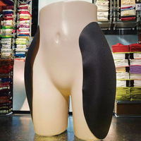 1 Paire de Coussinets Épais en Silicone Auto-Adhésifs Respirants pour les Hanches, Rehausseurs et Façonneurs de Fesses Écologiques pour Femmes