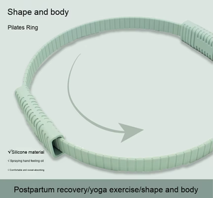 Factory Direct Supply Portable EVA Fitness Equipment New <b>Yoga</b> <b>Pilates</b> Exercise Ring Silicone Edge <b>Pilates</b> Accessories - Product Image 3