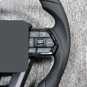 Volante Deportivo Personalizado de Fibra de Carbono Forjado de 4 Brazos y 40 mm para <span class=keywords><strong>Audi</strong></span> <span class=keywords><strong>A1</strong></span>/A3/A4/B7-B9/A5/A6/C6/C8/A7/A8/RS3/TTS/S5/B8.5 - Product Image 5