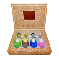 Coffret Cadeau de 4 Parfums Arabes 25ml – Vente en Gros – Parfum Intense Longue Durée Naturel EDP pour Homme – Multi-Senteurs
