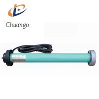 Moteur tubulaire moderne 45mm DC 24V avec batterie au lithium pour volet roulant et auvent pour appartements