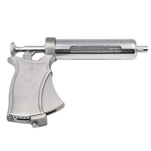 Semi-Automatic 50ml Pistol Syringe Continuous Adjustable Metal Veterinary <strong>Injector</strong> Reusable <strong>Animal</strong> Vaccine <strong>Injector</strong> for Cattle - Product Image 5